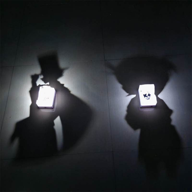 Lighting Home Decor Items - Lampada da Parete a Silhouette Anime,