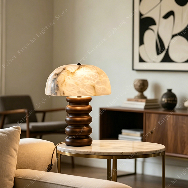 Lighting Home Decor Items - Lampada da Tavolo Retrò a Forma