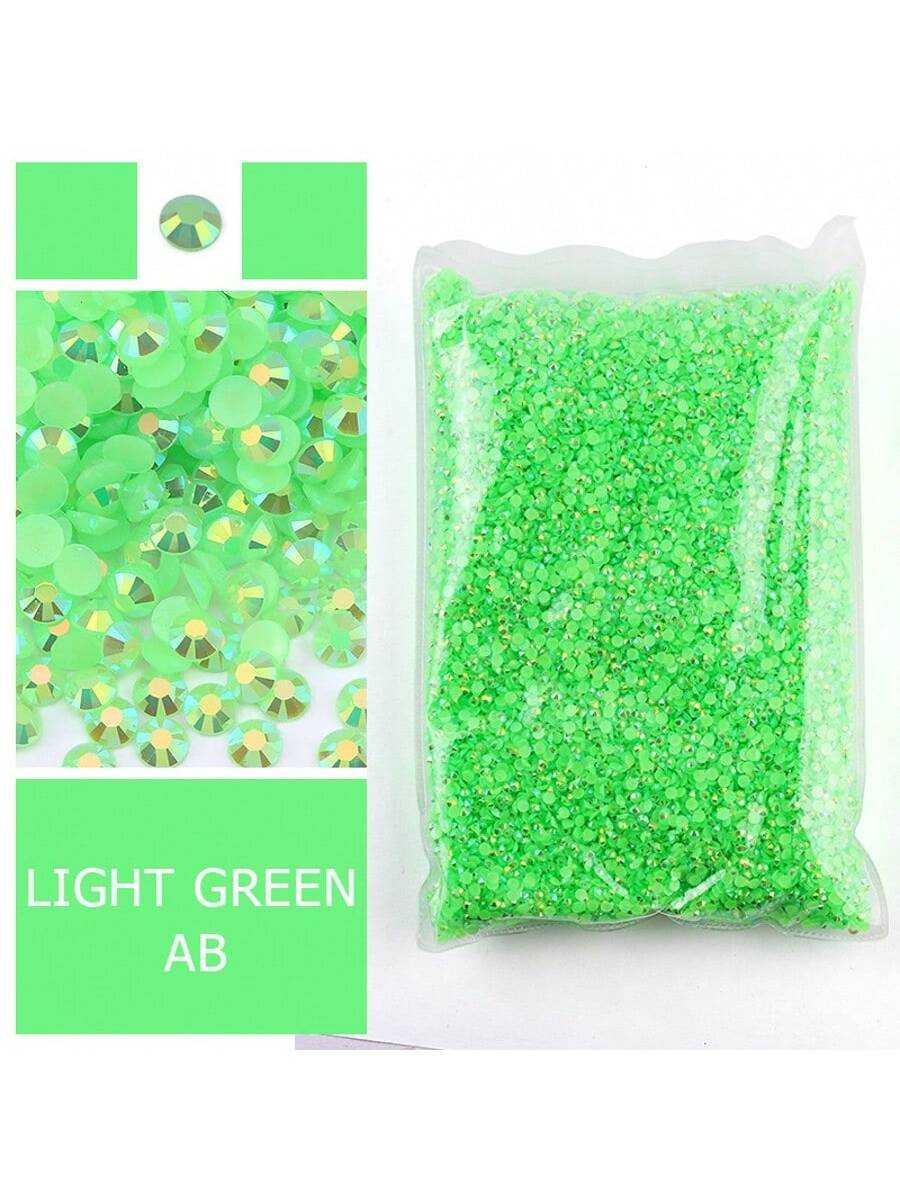 Home Decor Lighting Wholesale - Strass in Resina Verde Chiaro, Non