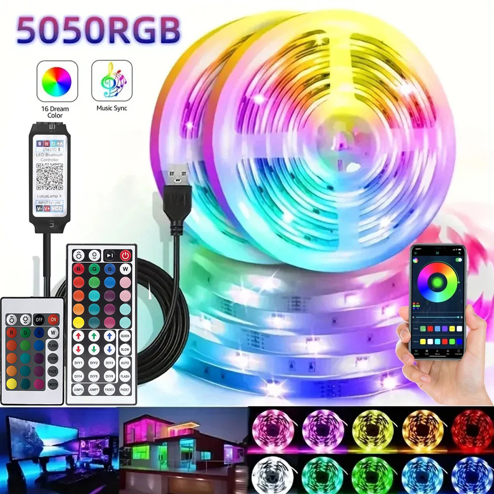 Lighting Design Decor - Striscia luminosa da gioco LED RGB