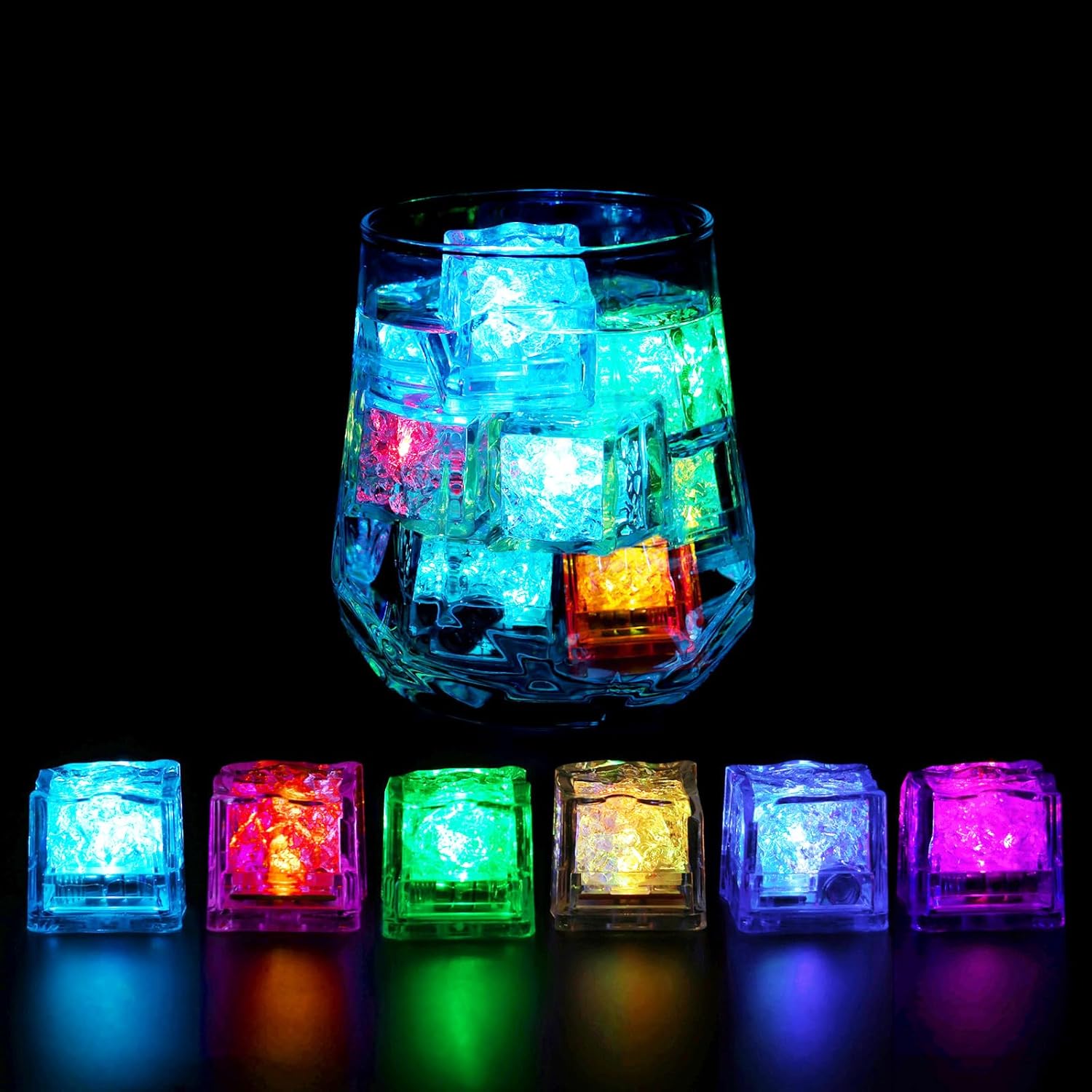 Decor Lighting Pack - Confezione da 50/100 cubetti di ghiaccio