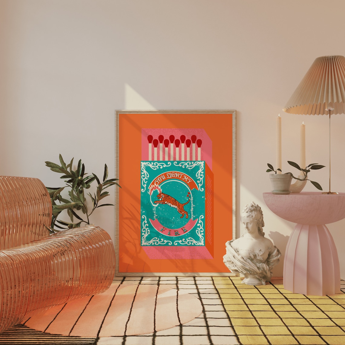 You Light My Fire Orange Match - Lighting Design Decor recensione e prezzo