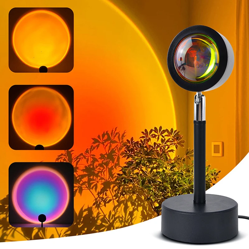 Smart LED Sunset Lamp Colorful - Touch Dimmer Lamp recensione e prezzo