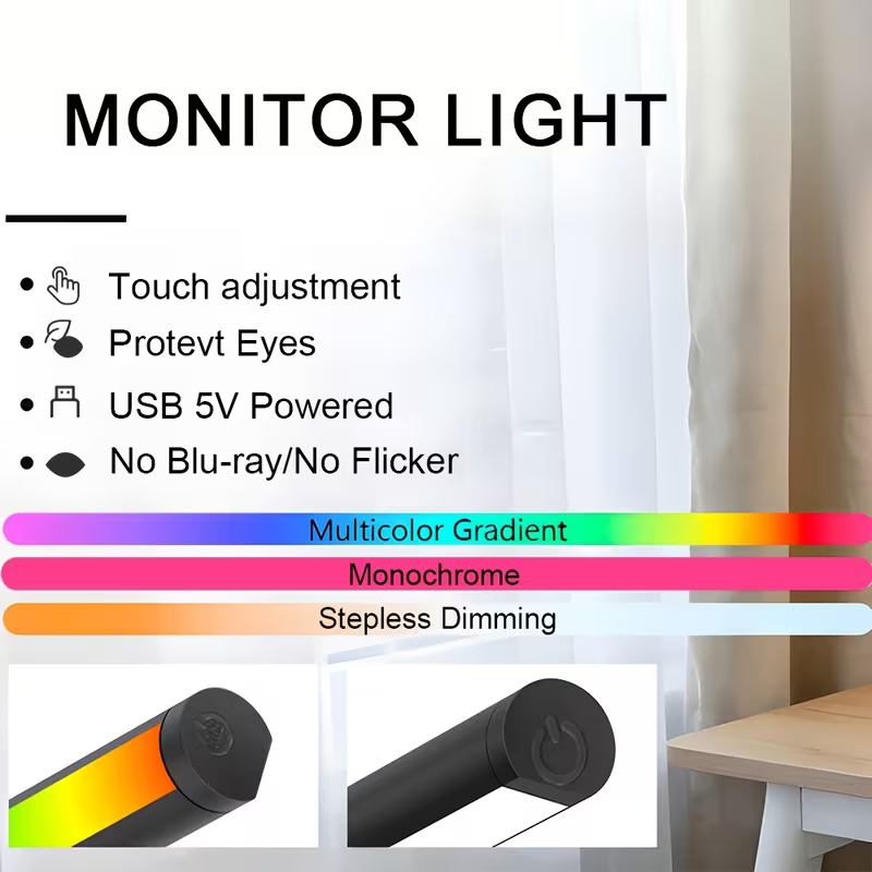 Barra Luminosa per Monitor LED - Touch Dimmer Lamp recensione e prezzo