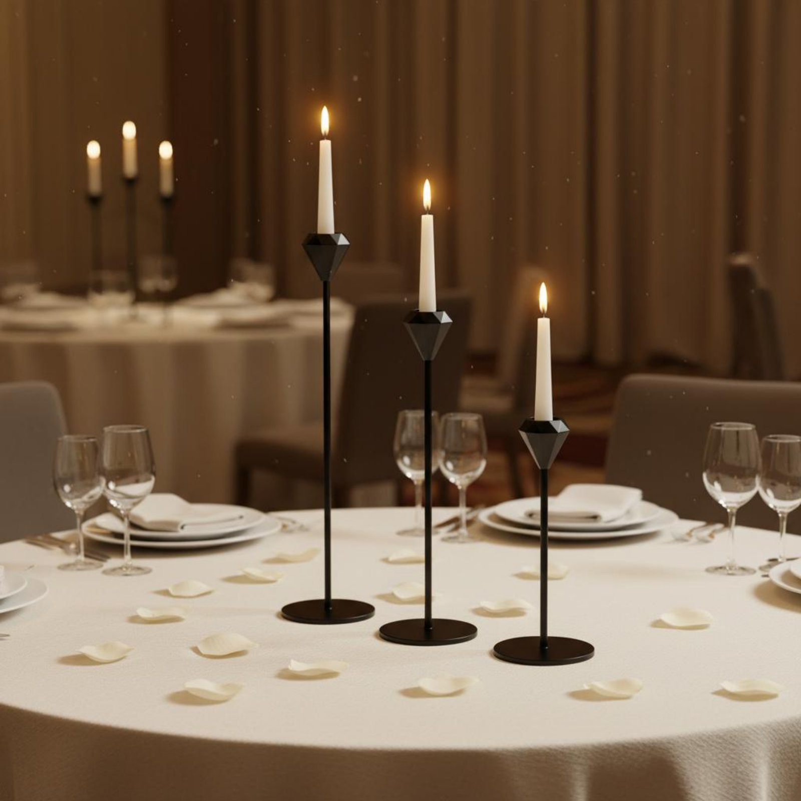 Set di 3 Candelabri in Cristal - Candle Holder Set recensione e prezzo