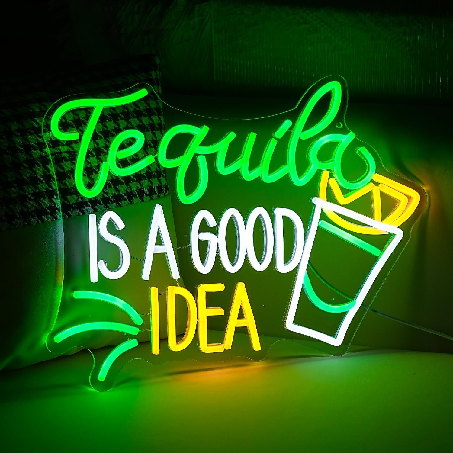 Insegna al Neon 'Tequila Is A  - Outdoor Lighting Decor Ideas recensione e prezzo