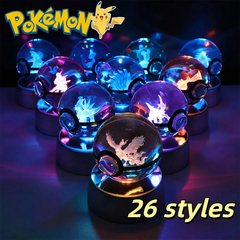 Pokemon 3D Sfera di cristallo  - Lighting Home Decor Items recensione e prezzo