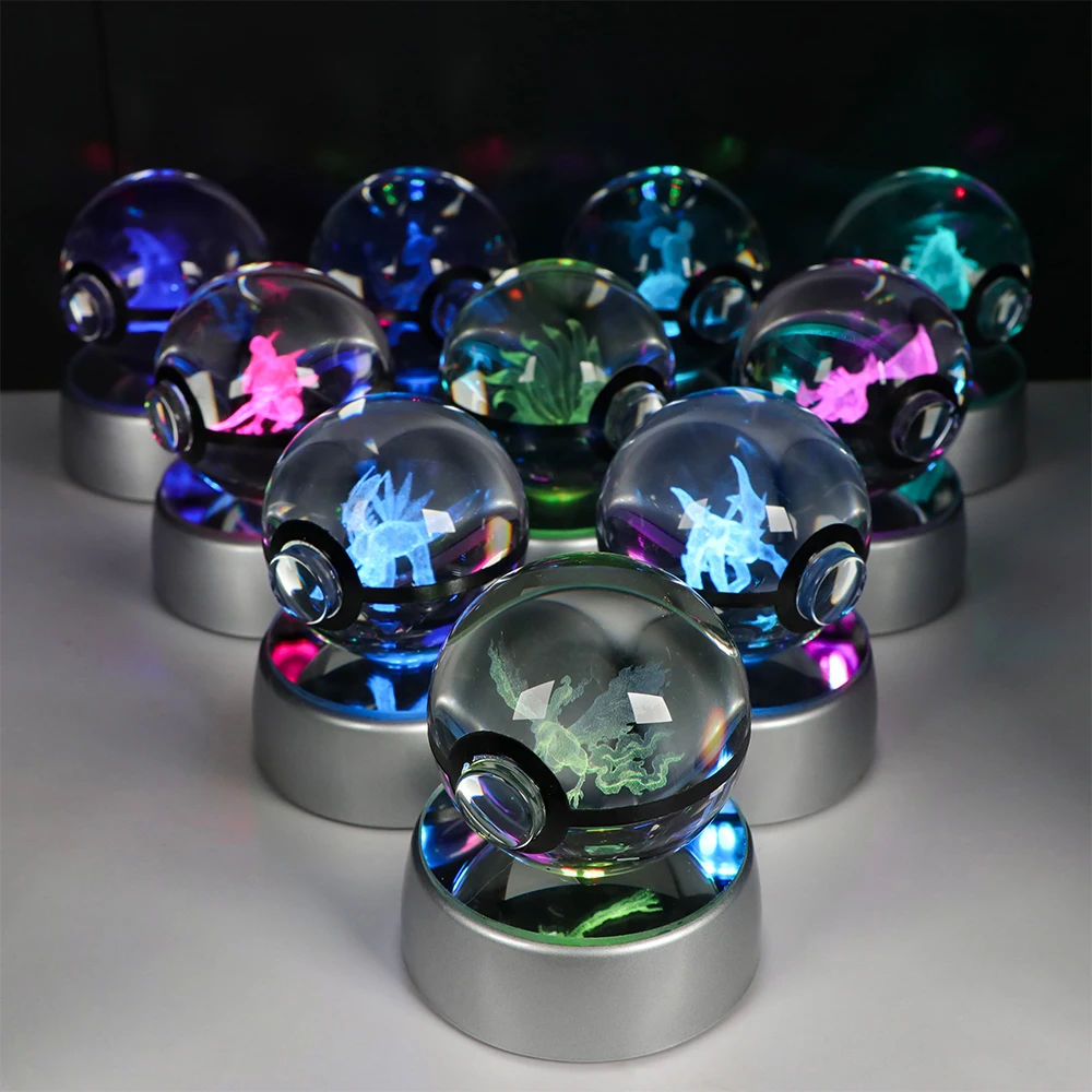Pokemon 3D Sfera di cristallo  - Lighting Home Decor Items recensione e prezzo
