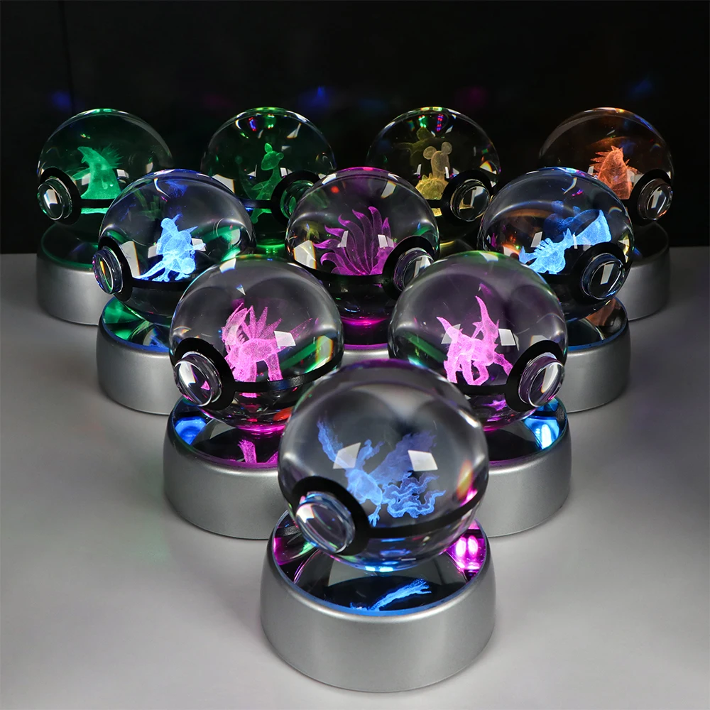 Pokemon 3D Sfera di cristallo  - Lighting Home Decor Items recensione e prezzo