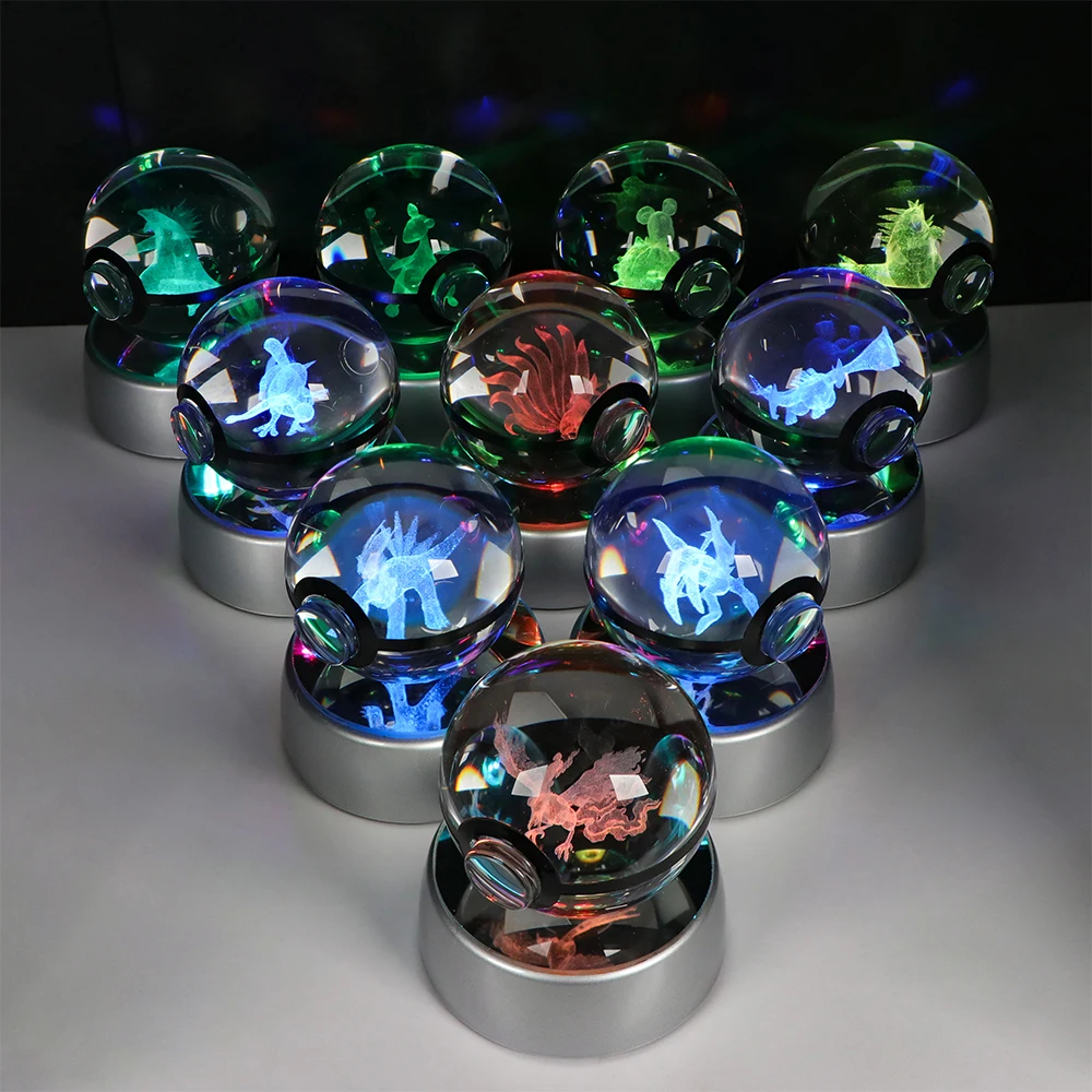 Pokemon 3D Sfera di cristallo  - Lighting Home Decor Items recensione e prezzo
