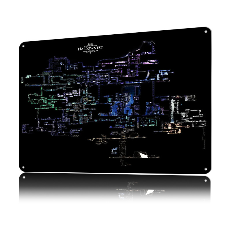 Poster in Metallo 3D Leggero H - Lighting Home Decor Items recensione e prezzo