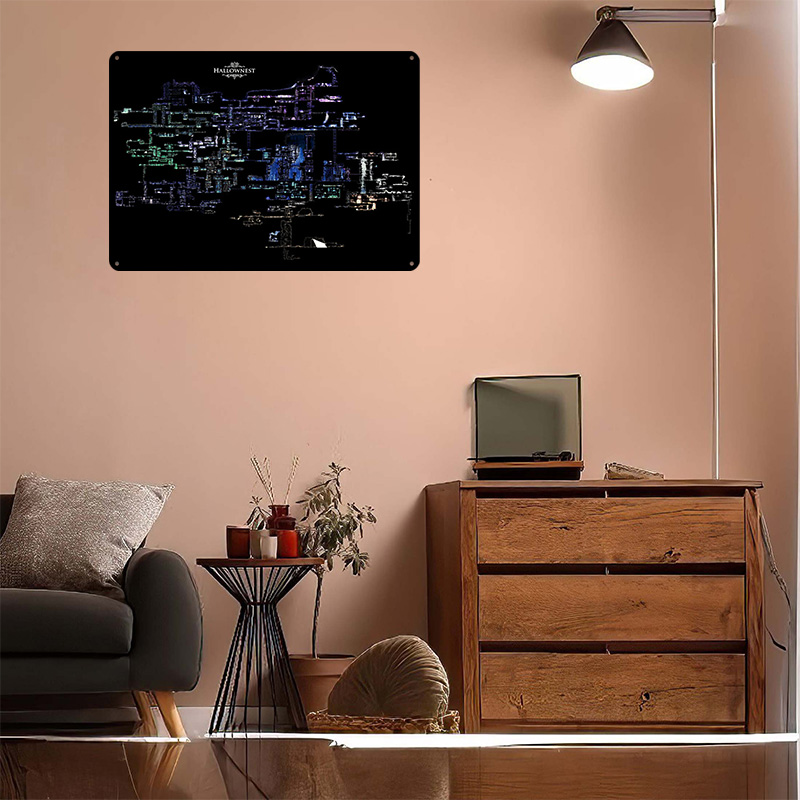 Poster in Metallo 3D Leggero H - Lighting Home Decor Items recensione e prezzo