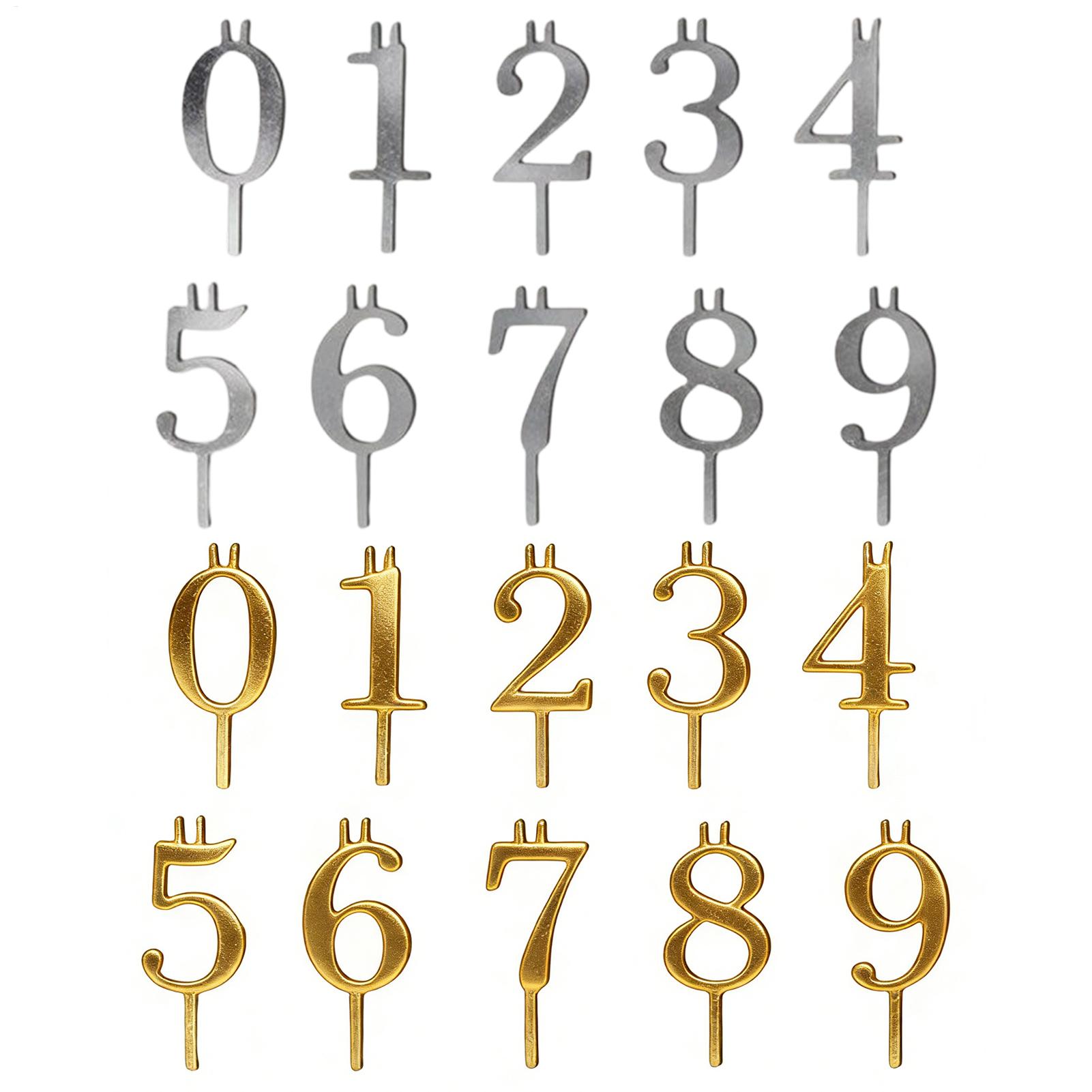 Set di 10 Portacandele Numeric - Candle Holder Set recensione e prezzo
